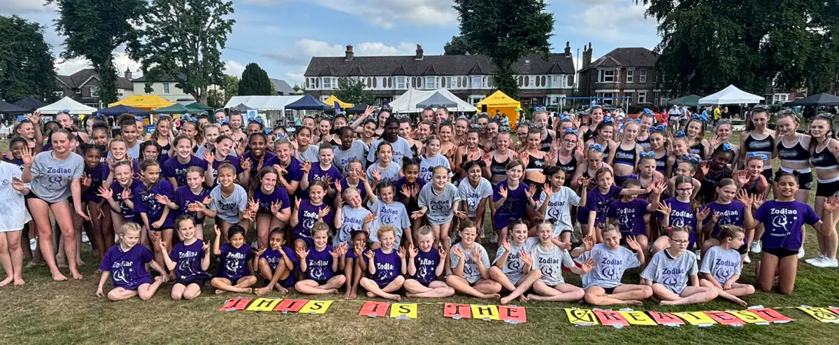 Carnival crowd and arena